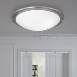 Fischer & Honsel plafondlamp Nantes led, antiek nikkel 50 cm
