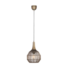 Trio lighting hanglamp Soraya, oud brons 26 cm
