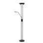 Lucide vloerlamp Champion led, zwart