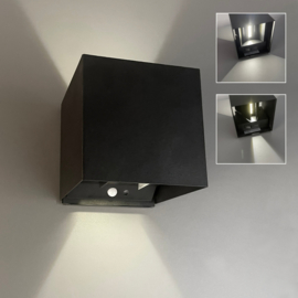 Fischer & Honsel wandlamp Magnet led, zwart magnetisch