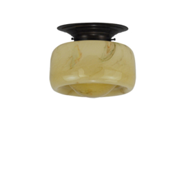 Old timer light plafondlamp Meltdown, licht marmer glas