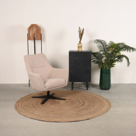 Label51 Lage kast Cotia, zwart