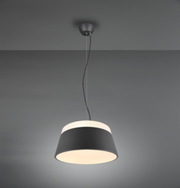 Trio Lighting hanglamp Baroness, zwart