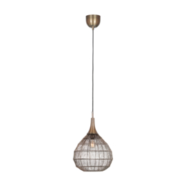 Trio lighting hanglamp Soraya, oud brons 42 cm