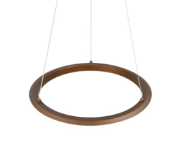 Trio lighting hanglamp Amador led, mat bruin