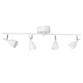 Plafondspot  Luna Spotlight, 4-lichts wit incl led bron