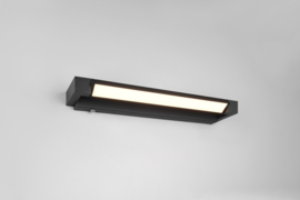 Trio lighting wandlamp Fabrizio led, zwart 50 cm IP44