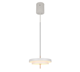 Trio lighting hanglamp Keaton led, warm grijs 40 cm