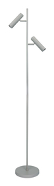 Freelight vloerlamp Undici, 2-lichts creme