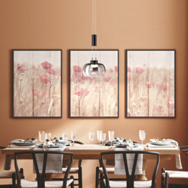 Fischer&honsel hanglamp Arosa led, zwart-rookglas