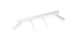 Trio lighting plafondspot  Ambala led, 4-lichts wit incl. switch dimmer