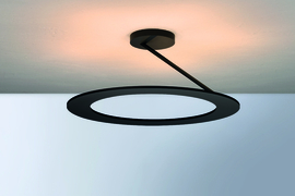 Bopp Leuchten plafondlamp Stella led, zwart 45 cm