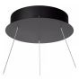 Lucide hanglamp Vidal led, zwart