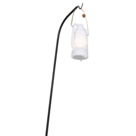 Qazqa buitenlamp  Mart Storm Small Music led,  zwart IP44 Speaker