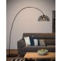 Lucide vloerlamp Mesh, zwart