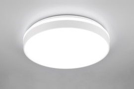 Trio lighting plafondlamp Spacy led, mat wit incl. afstandbediening