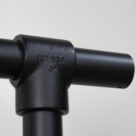 Spinder design Modern Luuk kledingrek, zwart