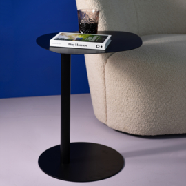 Spinder design Bijzettafel Jari, zwart