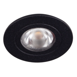 Plafondspot  inbouw BR0041B led, zwart incl. driver IP44