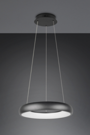 Trio lighting hanglamp Cardona led, zwart 46 cm incl. switch dimmer