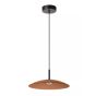 Lucide hanglamp Menga led, amber 40 cm