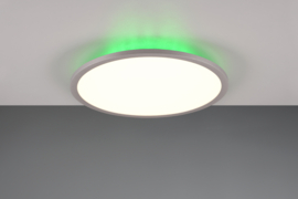 Trio lighting plafondlamp Yuma led, titaan incl. afstandsbediening 40 cm