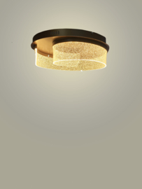 Light trend plafondlamp Smile led, brons met afstandsbediening