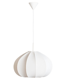 By Rydéns hanglamp Ebba, wit 50 cm