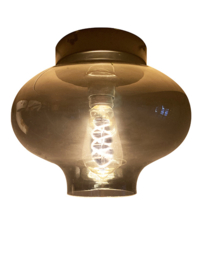 Light trend plafondlamp P7-1SM, smoke glas