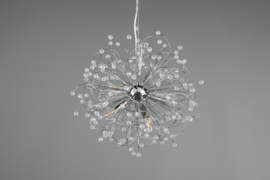 Trio lighting hanglamp Gloria, chroom 55 cm