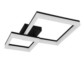 Trio lighting plafondlamp Camino led, zwart