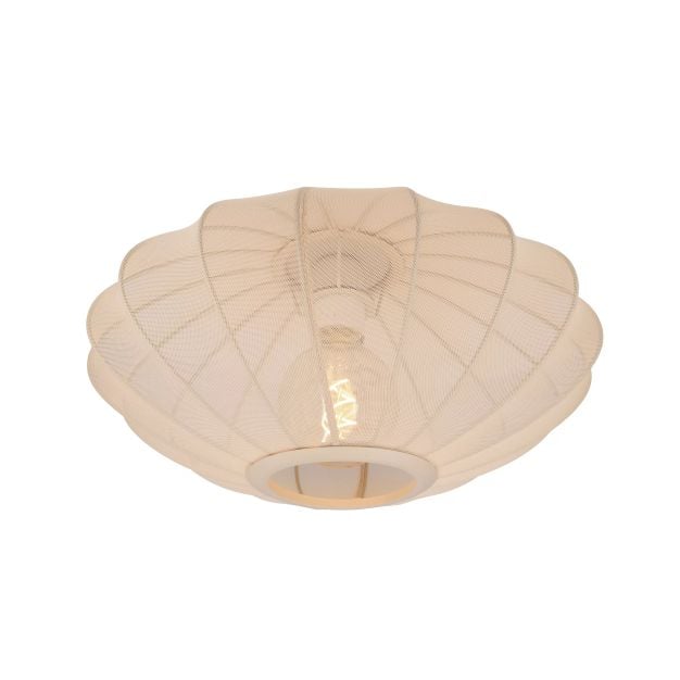 Lucide plafondlamp Corina, beige