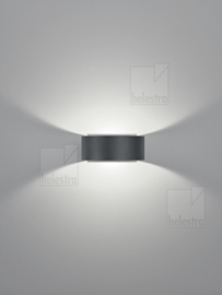 Helestra wandlamp Fosca led, mat zwart