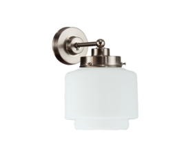 Old timerlight wandlamp Stop, opaal glas