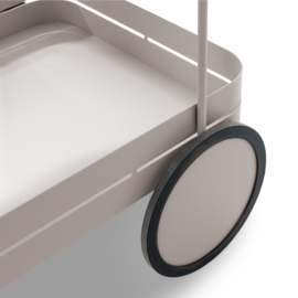 Spinder design GIN & TROLLEY Serveerwagen, silky taupe