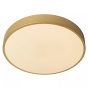 Lucide plafondlamp Unar led, mat goud-messing 39,5 cm incl. switch dimmer