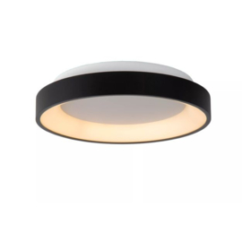 Lucide plafondlamp Vidal led, zwart 28 cm