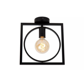Lucide plafondlamp Suus, zwart