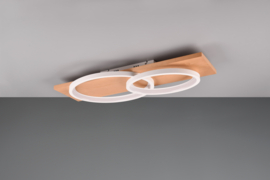 Trio lighting plafondlamp Barca led, wit incl. afstandsbediening 75 cm