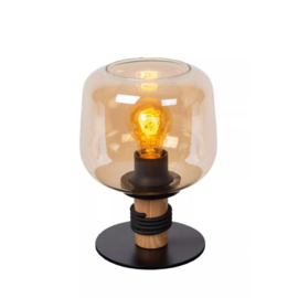 Lucide  tafellamp Ilona, amber glas