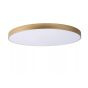 Lucide plafondlamp Unar led, mat goud-messing 80 cm incl. switch dimmer