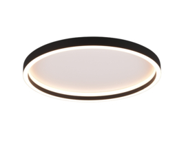 Trio lighting plafondlamp Rotonda led, zwart