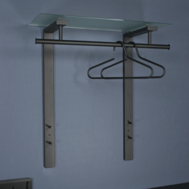 Spinder design Kapstok Dutch, zwart met glas