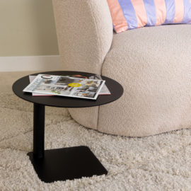 Spinder design Bijzettafel Sunny low, zwart