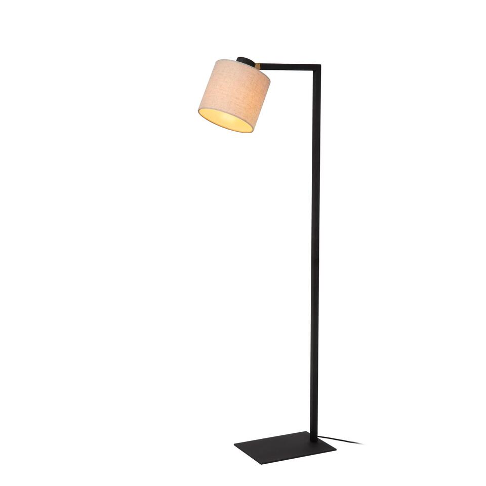 Lucide vloerlamp Lesly, zwart