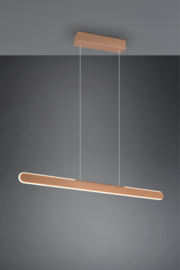 Trio lighting hanglamp Helios led, caffee
