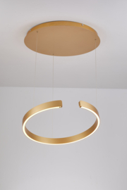 Light trend hanglamp Lux-Circle led,  goud 60 cm