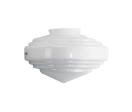 Old timerlight wanddeco, opaal mat glas