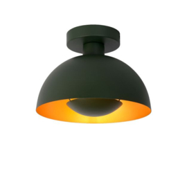 Lucide plafondlamp Siemon, groen