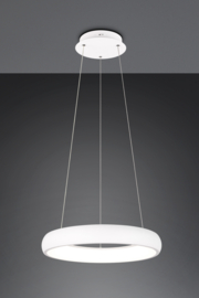 Trio lighting hanglamp Cardona led, wit 46 cm incl. switch dimmer